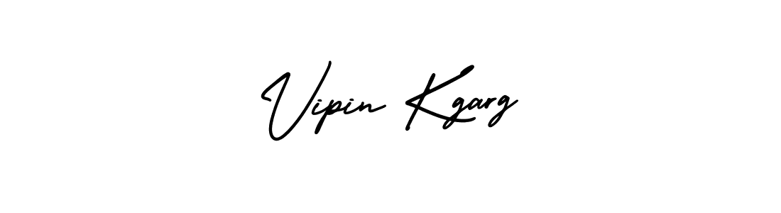 Make a beautiful signature design for name Vipin Kgarg. With this signature (AmerikaSignatureDemo-Regular) style, you can create a handwritten signature for free. Vipin Kgarg signature style 3 images and pictures png