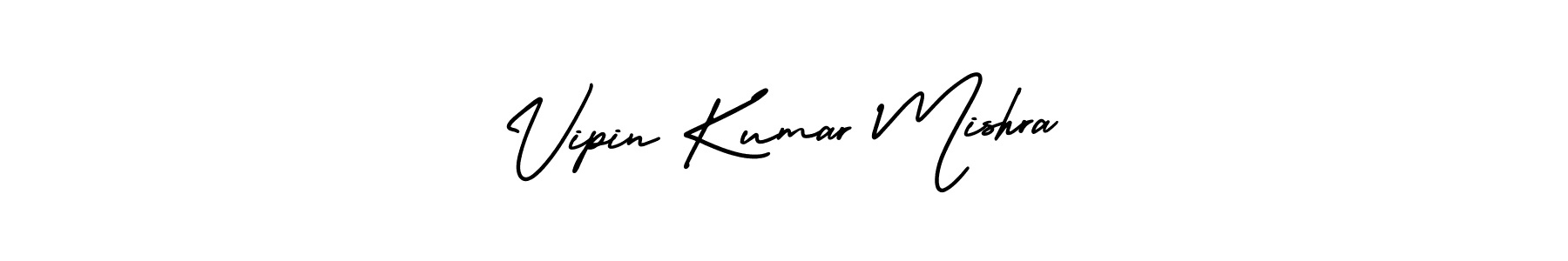 Design your own signature with our free online signature maker. With this signature software, you can create a handwritten (AmerikaSignatureDemo-Regular) signature for name Vipin Kumar Mishra. Vipin Kumar Mishra signature style 3 images and pictures png