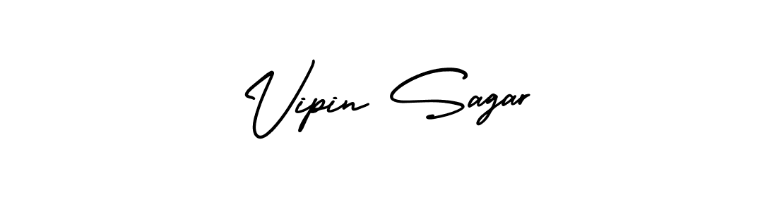 AmerikaSignatureDemo-Regular is a professional signature style that is perfect for those who want to add a touch of class to their signature. It is also a great choice for those who want to make their signature more unique. Get Vipin Sagar name to fancy signature for free. Vipin Sagar signature style 3 images and pictures png