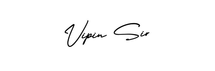 How to make Vipin Sir signature? AmerikaSignatureDemo-Regular is a professional autograph style. Create handwritten signature for Vipin Sir name. Vipin Sir signature style 3 images and pictures png