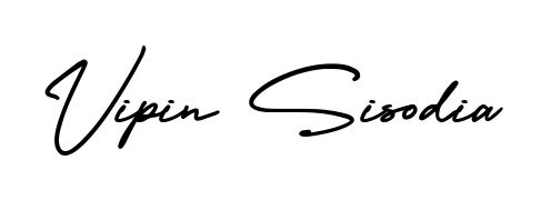 Create your official email sign-off with Vipin Sisodia name in AmerikaSignatureDemo-Regular style. Crisp, clean, and perfectly legible across all screens. Vipin Sisodia signature style 3 images and pictures png