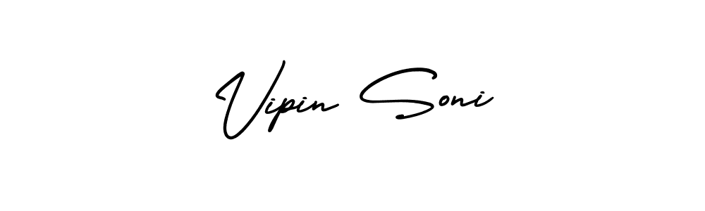 Similarly AmerikaSignatureDemo-Regular is the best handwritten signature design. Signature creator online .You can use it as an online autograph creator for name Vipin Soni. Vipin Soni signature style 3 images and pictures png