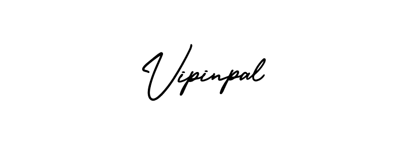 Make a beautiful signature design for name Vipinpal. With this signature (AmerikaSignatureDemo-Regular) style, you can create a handwritten signature for free. Vipinpal signature style 3 images and pictures png