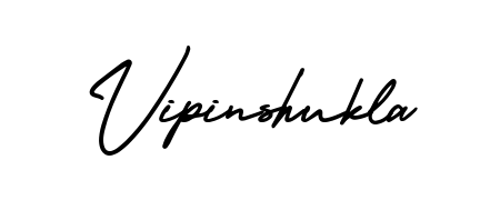 Looking for an artistic signature for Vipinshukla? The AmerikaSignatureDemo-Regular calligraphy style gives a sophisticated flow suitable for business cards and emails. Vipinshukla signature style 3 images and pictures png