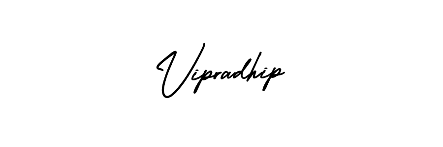 Also we have Vipradhip name is the best signature style. Create professional handwritten signature collection using AmerikaSignatureDemo-Regular autograph style. Vipradhip signature style 3 images and pictures png