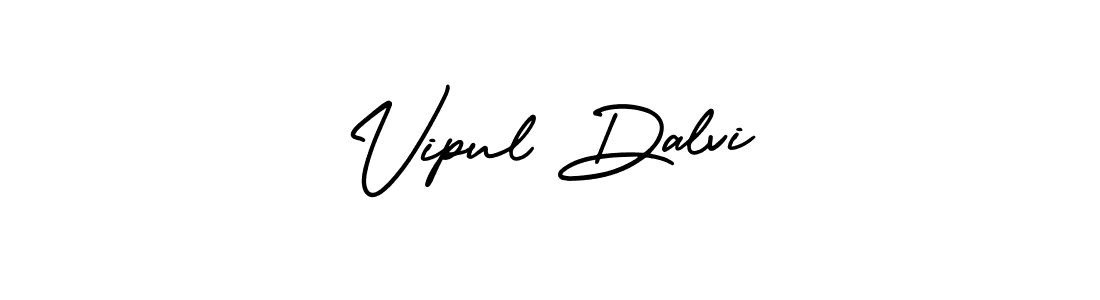 Vipul Dalvi stylish signature style. Best Handwritten Sign (AmerikaSignatureDemo-Regular) for my name. Handwritten Signature Collection Ideas for my name Vipul Dalvi. Vipul Dalvi signature style 3 images and pictures png
