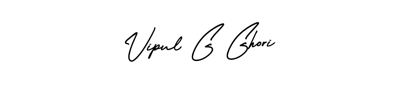 Also we have Vipul G Ghori name is the best signature style. Create professional handwritten signature collection using AmerikaSignatureDemo-Regular autograph style. Vipul G Ghori signature style 3 images and pictures png