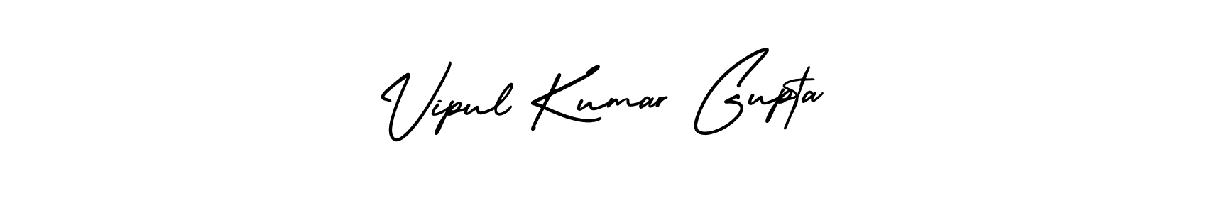 How to Draw Vipul Kumar Gupta signature style? AmerikaSignatureDemo-Regular is a latest design signature styles for name Vipul Kumar Gupta. Vipul Kumar Gupta signature style 3 images and pictures png