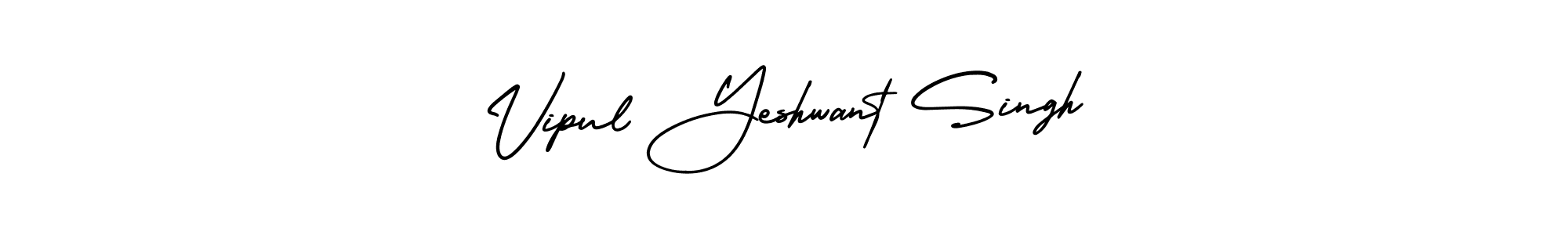 Design your own signature with our free online signature maker. With this signature software, you can create a handwritten (AmerikaSignatureDemo-Regular) signature for name Vipul Yeshwant Singh. Vipul Yeshwant Singh signature style 3 images and pictures png