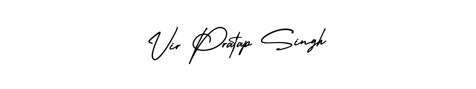Similarly AmerikaSignatureDemo-Regular is the best handwritten signature design. Signature creator online .You can use it as an online autograph creator for name Vir Pratap Singh. Vir Pratap Singh signature style 3 images and pictures png