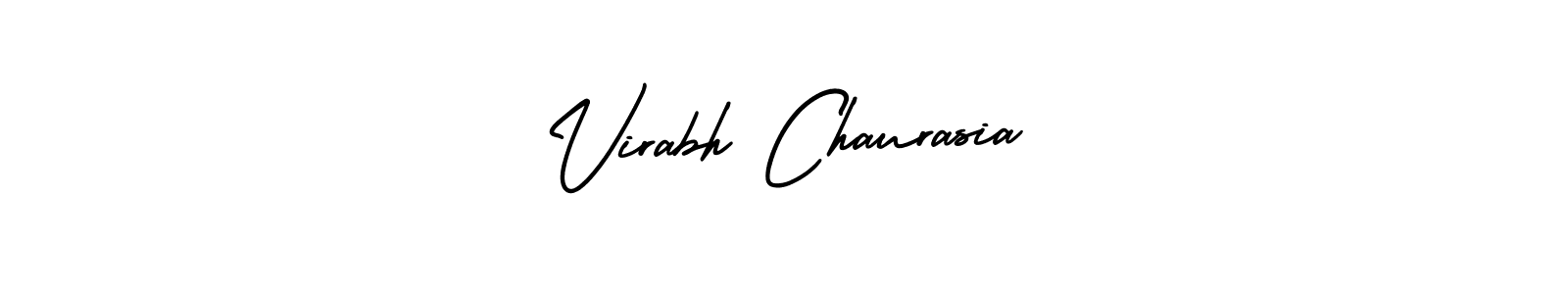 How to Draw Virabh Chaurasia signature style? AmerikaSignatureDemo-Regular is a latest design signature styles for name Virabh Chaurasia. Virabh Chaurasia signature style 3 images and pictures png