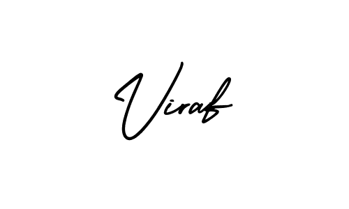 It looks lik you need a new signature style for name Viraf. Design unique handwritten (AmerikaSignatureDemo-Regular) signature with our free signature maker in just a few clicks. Viraf signature style 3 images and pictures png