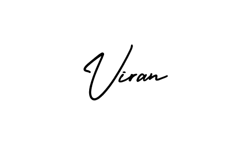 Also we have Viran name is the best signature style. Create professional handwritten signature collection using AmerikaSignatureDemo-Regular autograph style. Viran signature style 3 images and pictures png