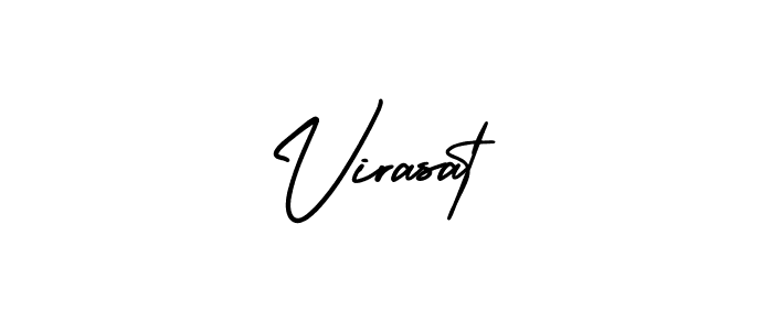How to Draw Virasat signature style? AmerikaSignatureDemo-Regular is a latest design signature styles for name Virasat. Virasat signature style 3 images and pictures png