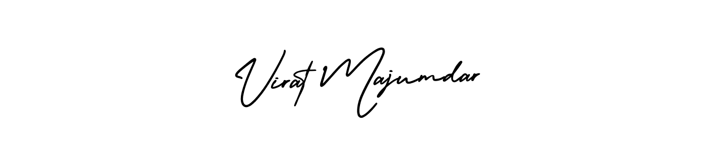 Use a signature maker to create a handwritten signature online. With this signature software, you can design (AmerikaSignatureDemo-Regular) your own signature for name Virat Majumdar. Virat Majumdar signature style 3 images and pictures png