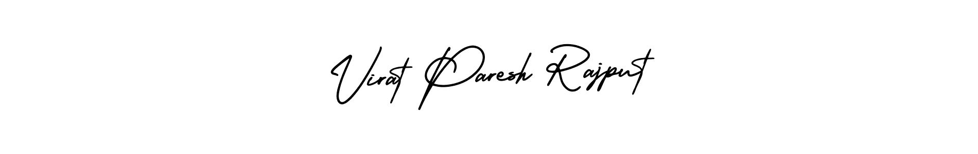Create a beautiful signature design for name Virat Paresh Rajput. With this signature (AmerikaSignatureDemo-Regular) fonts, you can make a handwritten signature for free. Virat Paresh Rajput signature style 3 images and pictures png