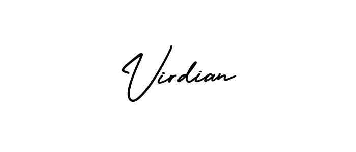 Also we have Virdian name is the best signature style. Create professional handwritten signature collection using AmerikaSignatureDemo-Regular autograph style. Virdian signature style 3 images and pictures png
