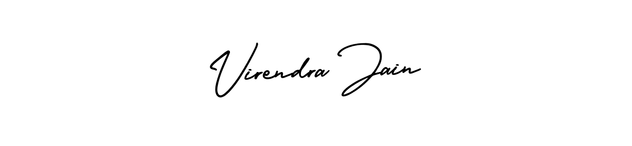 Also we have Virendra Jain name is the best signature style. Create professional handwritten signature collection using AmerikaSignatureDemo-Regular autograph style. Virendra Jain signature style 3 images and pictures png