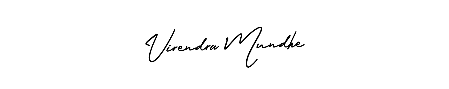 Also we have Virendra Mundhe name is the best signature style. Create professional handwritten signature collection using AmerikaSignatureDemo-Regular autograph style. Virendra Mundhe signature style 3 images and pictures png