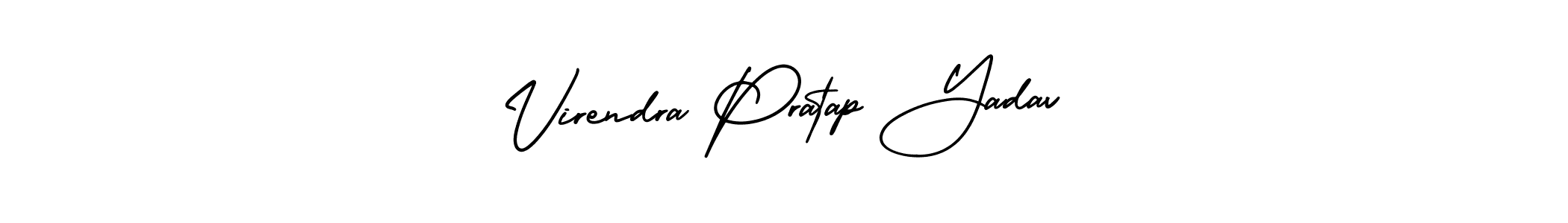 if you are searching for the best signature style for your name Virendra Pratap Yadav. so please give up your signature search. here we have designed multiple signature styles  using AmerikaSignatureDemo-Regular. Virendra Pratap Yadav signature style 3 images and pictures png