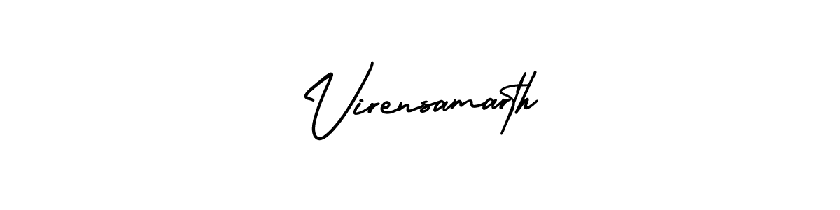 How to Draw Virensamarth signature style? AmerikaSignatureDemo-Regular is a latest design signature styles for name Virensamarth. Virensamarth signature style 3 images and pictures png