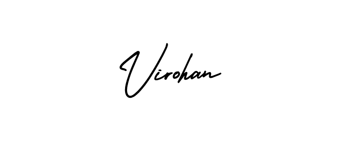 AmerikaSignatureDemo-Regular is a professional signature style that is perfect for those who want to add a touch of class to their signature. It is also a great choice for those who want to make their signature more unique. Get Virohan name to fancy signature for free. Virohan signature style 3 images and pictures png