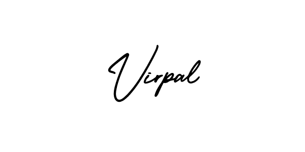 Best and Professional Signature Style for Virpal. AmerikaSignatureDemo-Regular Best Signature Style Collection. Virpal signature style 3 images and pictures png