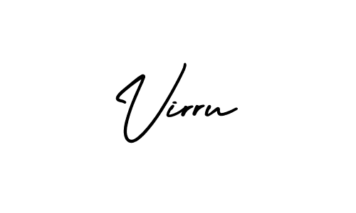 You should practise on your own different ways (AmerikaSignatureDemo-Regular) to write your name (Virru) in signature. don't let someone else do it for you. Virru signature style 3 images and pictures png