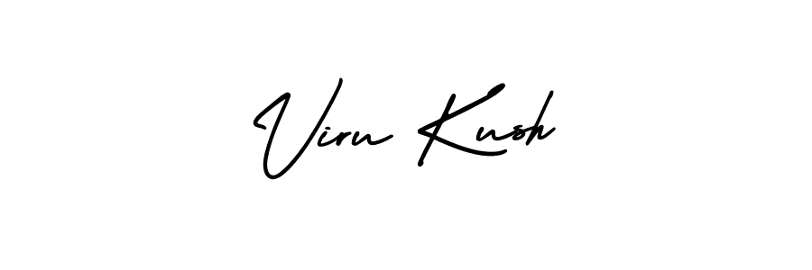 if you are searching for the best signature style for your name Viru Kush. so please give up your signature search. here we have designed multiple signature styles  using AmerikaSignatureDemo-Regular. Viru Kush signature style 3 images and pictures png