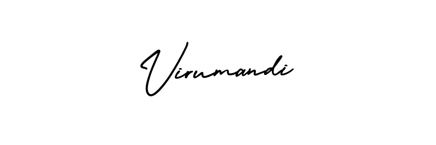 Use a signature maker to create a handwritten signature online. With this signature software, you can design (AmerikaSignatureDemo-Regular) your own signature for name Virumandi. Virumandi signature style 3 images and pictures png