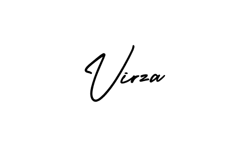 Also we have Virza name is the best signature style. Create professional handwritten signature collection using AmerikaSignatureDemo-Regular autograph style. Virza signature style 3 images and pictures png