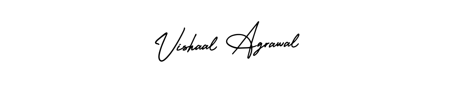 Make a beautiful signature design for name Vishaal Agrawal. Use this online signature maker to create a handwritten signature for free. Vishaal Agrawal signature style 3 images and pictures png