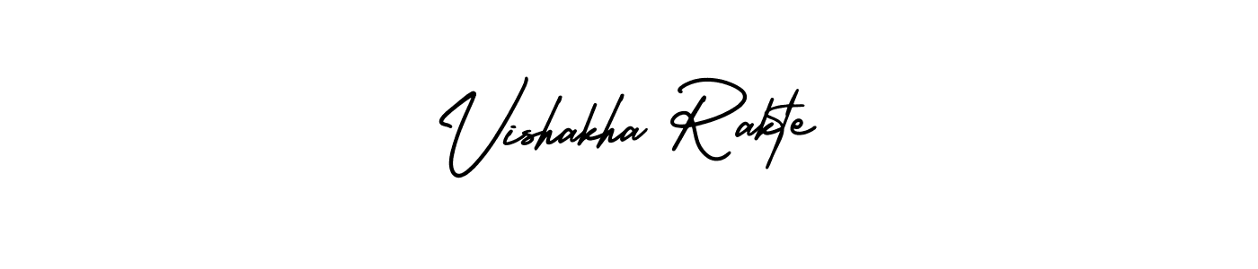 AmerikaSignatureDemo-Regular is a professional signature style that is perfect for those who want to add a touch of class to their signature. It is also a great choice for those who want to make their signature more unique. Get Vishakha Rakte name to fancy signature for free. Vishakha Rakte signature style 3 images and pictures png