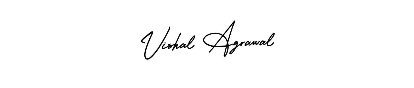 It looks lik you need a new signature style for name Vishal Agrawal. Design unique handwritten (AmerikaSignatureDemo-Regular) signature with our free signature maker in just a few clicks. Vishal Agrawal signature style 3 images and pictures png