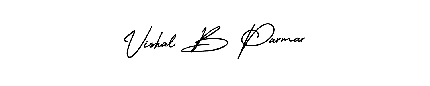 Also we have Vishal B Parmar name is the best signature style. Create professional handwritten signature collection using AmerikaSignatureDemo-Regular autograph style. Vishal B Parmar signature style 3 images and pictures png