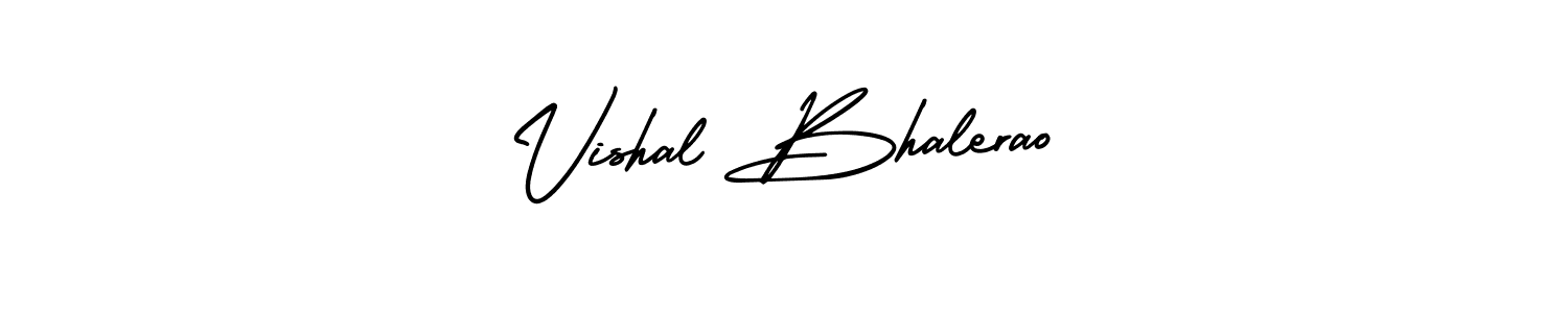 Make a short Vishal Bhalerao signature style. Manage your documents anywhere anytime using AmerikaSignatureDemo-Regular. Create and add eSignatures, submit forms, share and send files easily. Vishal Bhalerao signature style 3 images and pictures png