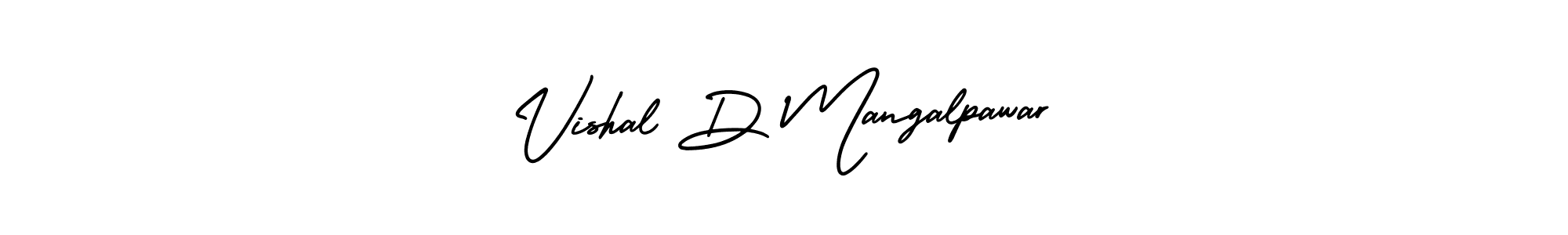 Best and Professional Signature Style for Vishal D Mangalpawar. AmerikaSignatureDemo-Regular Best Signature Style Collection. Vishal D Mangalpawar signature style 3 images and pictures png