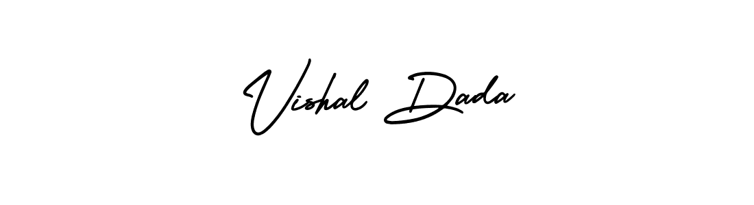 How to make Vishal Dada signature? AmerikaSignatureDemo-Regular is a professional autograph style. Create handwritten signature for Vishal Dada name. Vishal Dada signature style 3 images and pictures png