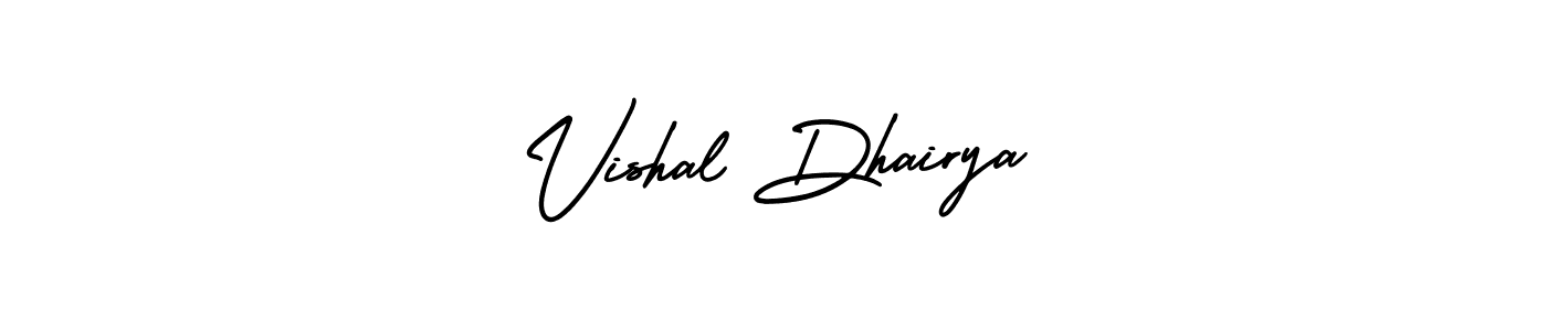 AmerikaSignatureDemo-Regular is a professional signature style that is perfect for those who want to add a touch of class to their signature. It is also a great choice for those who want to make their signature more unique. Get Vishal Dhairya name to fancy signature for free. Vishal Dhairya signature style 3 images and pictures png