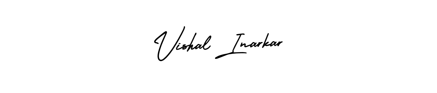 Make a beautiful signature design for name Vishal Inarkar. Use this online signature maker to create a handwritten signature for free. Vishal Inarkar signature style 3 images and pictures png