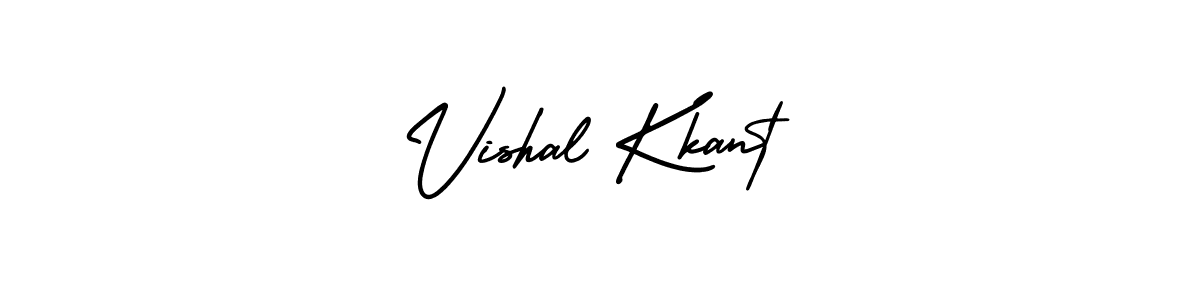 Also we have Vishal Kkant name is the best signature style. Create professional handwritten signature collection using AmerikaSignatureDemo-Regular autograph style. Vishal Kkant signature style 3 images and pictures png
