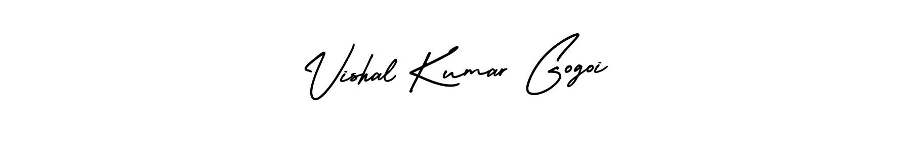 Also You can easily find your signature by using the search form. We will create Vishal Kumar Gogoi name handwritten signature images for you free of cost using AmerikaSignatureDemo-Regular sign style. Vishal Kumar Gogoi signature style 3 images and pictures png