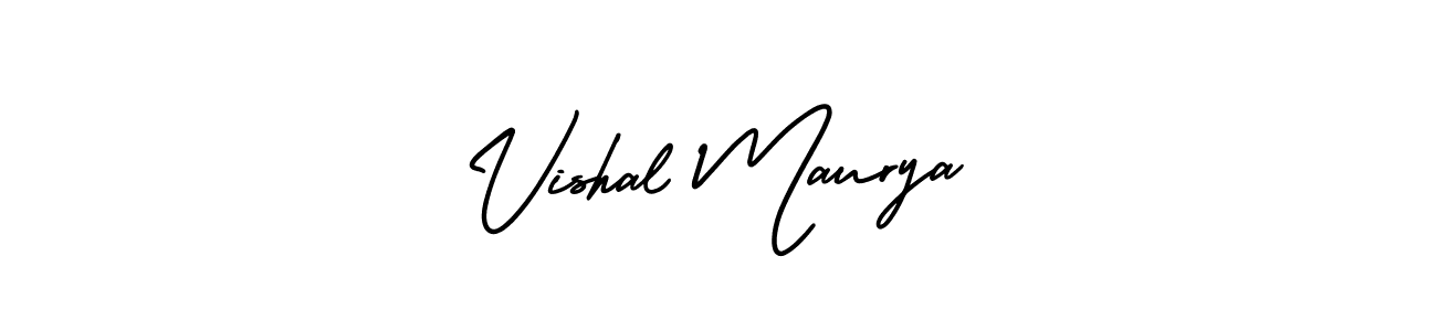 Also we have Vishal Maurya name is the best signature style. Create professional handwritten signature collection using AmerikaSignatureDemo-Regular autograph style. Vishal Maurya signature style 3 images and pictures png