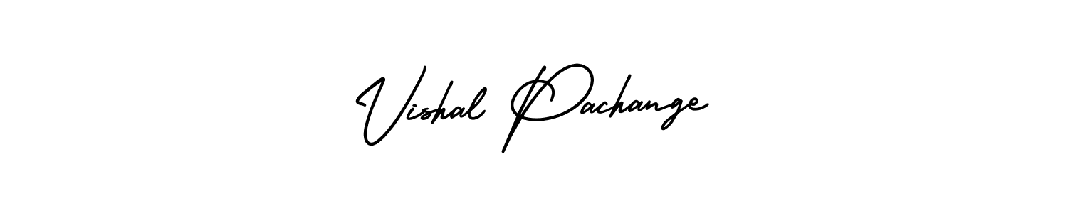 How to Draw Vishal Pachange signature style? AmerikaSignatureDemo-Regular is a latest design signature styles for name Vishal Pachange. Vishal Pachange signature style 3 images and pictures png