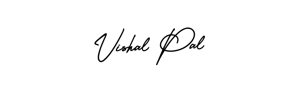 Create a beautiful signature design for name Vishal Pal. With this signature (AmerikaSignatureDemo-Regular) fonts, you can make a handwritten signature for free. Vishal Pal signature style 3 images and pictures png