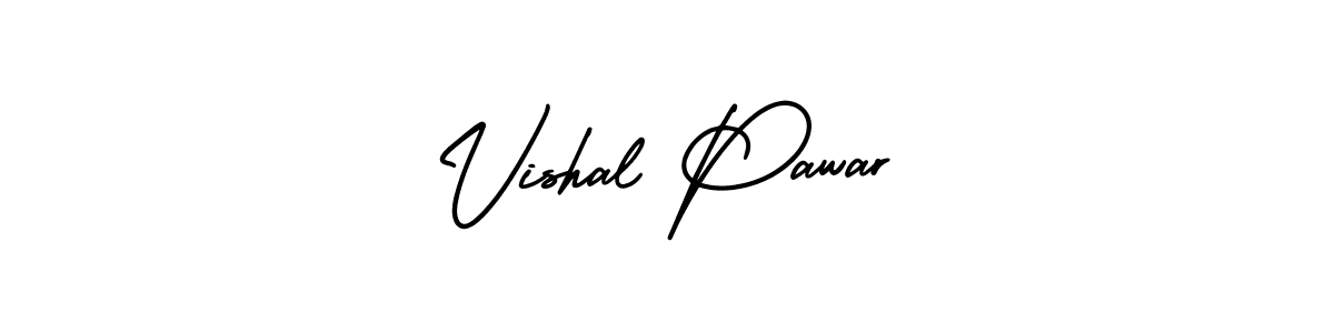 This is the best signature style for the Vishal Pawar name. Also you like these signature font (AmerikaSignatureDemo-Regular). Mix name signature. Vishal Pawar signature style 3 images and pictures png