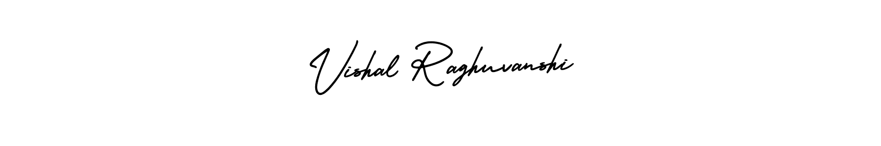 How to make Vishal Raghuvanshi name signature. Use AmerikaSignatureDemo-Regular style for creating short signs online. This is the latest handwritten sign. Vishal Raghuvanshi signature style 3 images and pictures png