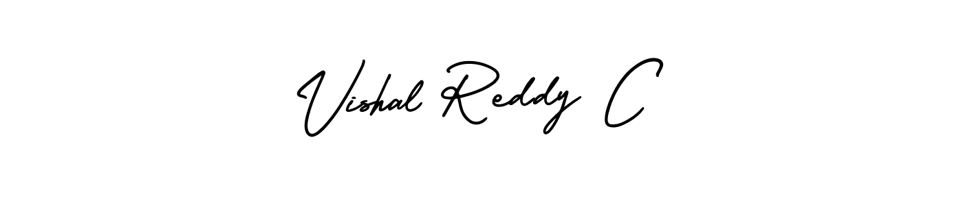 Also we have Vishal Reddy C name is the best signature style. Create professional handwritten signature collection using AmerikaSignatureDemo-Regular autograph style. Vishal Reddy C signature style 3 images and pictures png