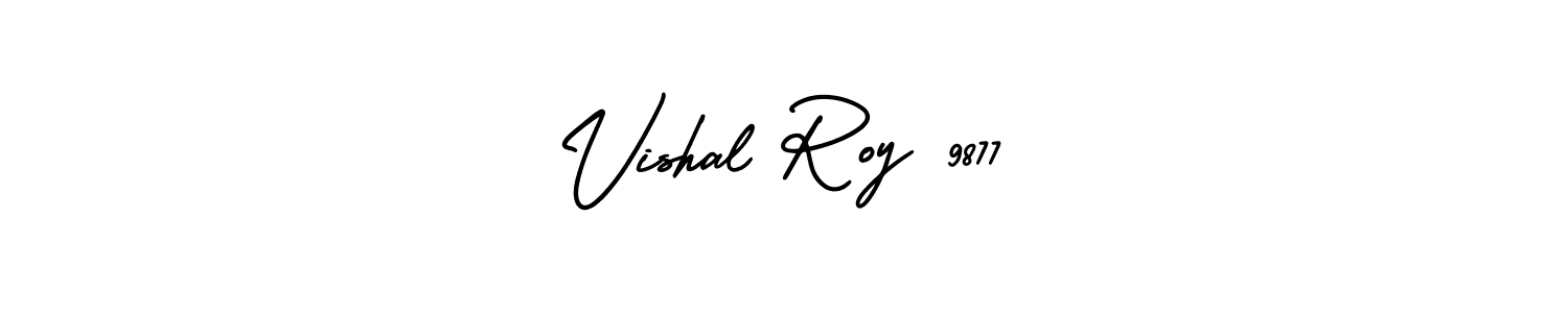 Create a beautiful signature design for name Vishal Roy 9877. With this signature (AmerikaSignatureDemo-Regular) fonts, you can make a handwritten signature for free. Vishal Roy 9877 signature style 3 images and pictures png