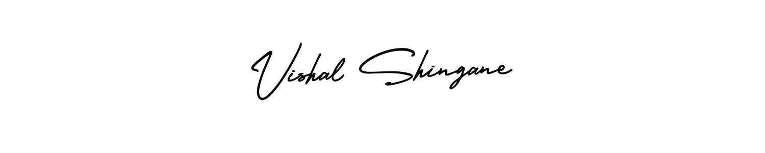 Best and Professional Signature Style for Vishal Shingane. AmerikaSignatureDemo-Regular Best Signature Style Collection. Vishal Shingane signature style 3 images and pictures png